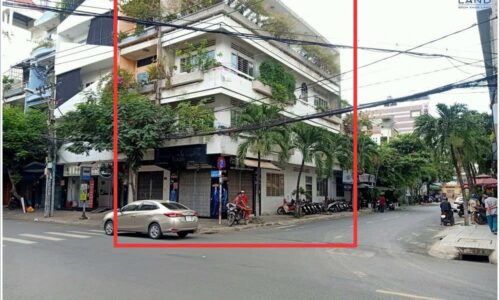 BÁN NHÀ 3 MÊ CĂN GÓC 2MTKD LÊ HỒNG PHONG 9.8M X 22M