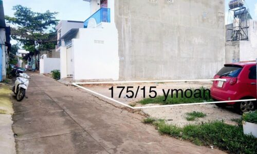 BÁN LÔ ĐẤT HẺM 175 Y MOAN 8 X 18M GIÁ ĐẦU TƯ KHÁ TỐT