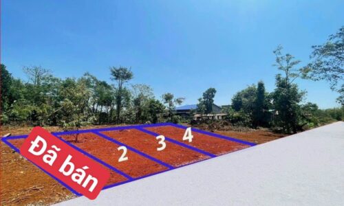 BÁN LỐC 3 LÔ LIỀN KỀ EADRONG CƯMGAR CHỈ 250 TRIỆU