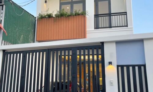 BÁN CĂN NHÀ MỚI 1 LẦU HẺM 211 PHẠM VĂN ĐỒNG