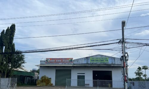 CHO THUÊ KHO 25 X 45 MẶT TIỀN QL 14 HƯỚNG KHU CÔNG NGHIỆP HÒA PHÚ