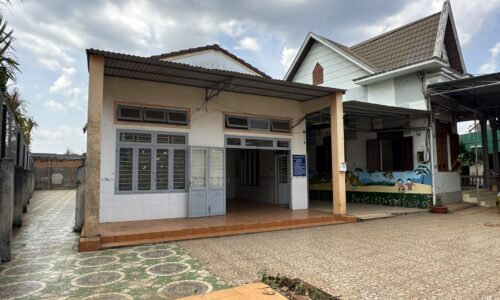 BÁN TRƯỜNG MẦM NON ĐƯỜNG 12A XÃ HÒA THUẬN , ĐẠT LÝ