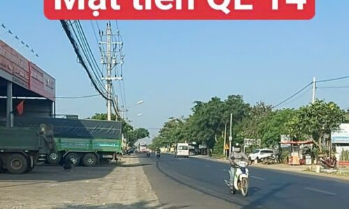 ĐẤT MẶT TIỀN 20 x 40 QUỐC LỘ 14 – VÕ VĂN KIỆT THUỘC XÃ HOÀ KHÁNH
