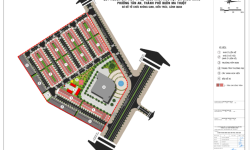 Quy hoạch 1/500 Khu phức hợp đa chức năng, phường Tân An, Buôn Ma Thuột
