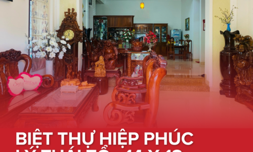 💥 BÁN BIỆT THỰ KHU HIỆP PHÚC – LÝ THÁI TỔ
