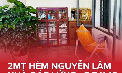 💥BÁN NHÀ GÁC LỬNG 2 MT ĐƯỜNG NGUYỄN LÂM