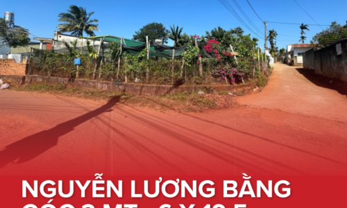 💥 BÁN ĐẤT GÓC 2 MT NGUYỄN LƯƠNG BẰNG