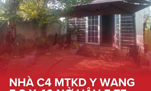 💥BÁN NHÀ C4 MTKD YWANG CÁCH HỒ EKAO 800M