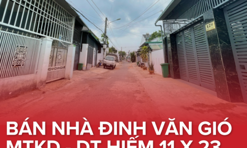 💥BÁN NHÀ MT ĐINH VĂN GIÓ DT HIẾM