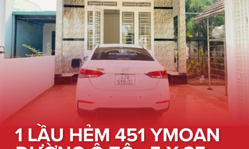 💥MỘT CĂN  NHÀ MÊ  DUY NHẤT HẺM Ô TÔ CẤP 1 MẶT TIỀN 451