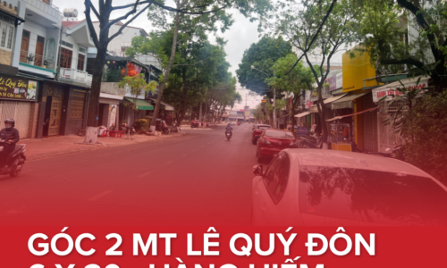 💥 BÁN GÓC 2 MTKD LÊ QUÝ ĐÔN – METRO